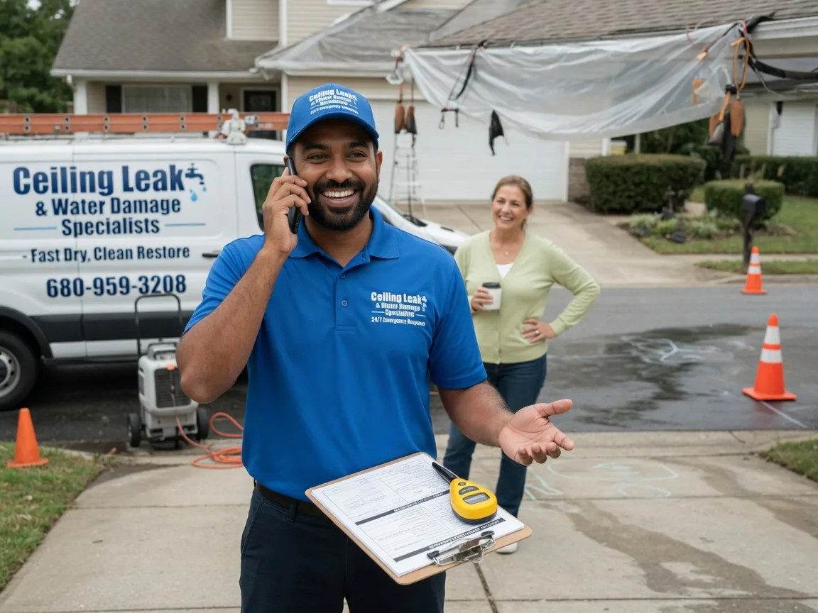 Ceiling Leak Cleanup Lisbon Falls, ME FAQs